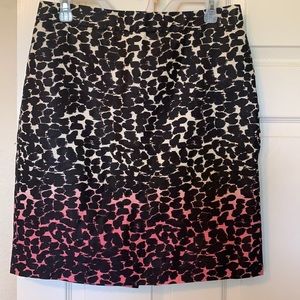 J Crew Linen Pencil Skirt